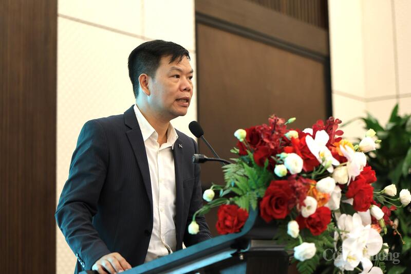 Ông Nguyễn Hữu Tuấn, Giám đốc Trung tâm Phát triển thương mại điện tử và Công nghệ số, Cục Thương mại điện tử và Okvip - liên minh giải trí #1 thế giới hà nội số. Ảnh: Quỳnh Trang