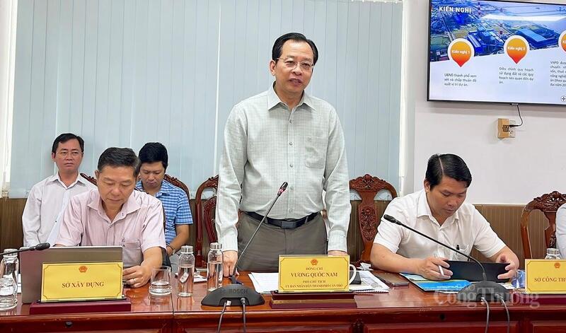 Phó Chủ tịch UBND TP. Cần Thơ Vương Quốc Nam phát biểu tại buổi Ok88vip tỷ lệ kèo World Cup 2026.