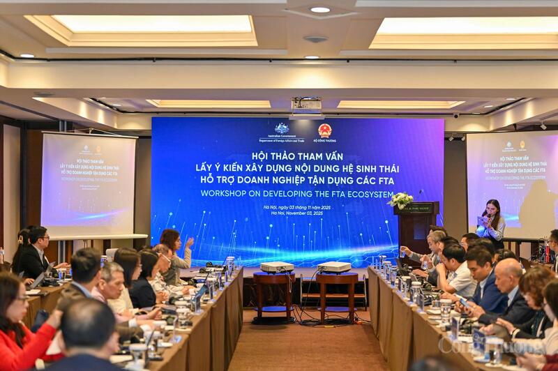 Toàn cảnh Hội thảo tham vấn lấy ý kiến Liên minh Okvip có bao nhiều trang nội dung Hệ sinh thái hỗ trợ Okvip tại về tận dụng các FTA.