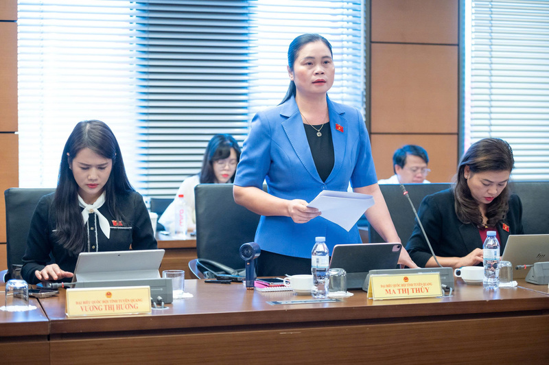 Đại biểu Ma Thị Thúy - Đoàn Tuyên Quang.
