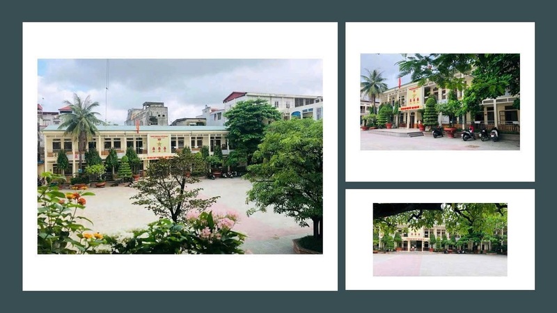 Khuôn viên Trường THCS Trần Phú, phường Lê Chân, TP. Hải Phòng