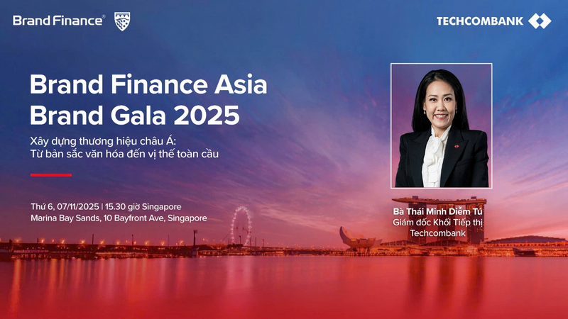 Bà Thái Minh Diễm Tú, Giám đốc Khối Tiếp thị Techcombank, CMO người Việt duy nhất lọt vào danh sách top 50 CMOs Power List 2 năm liên tiếp tham gia phiên thảo luận tại diễn đàn