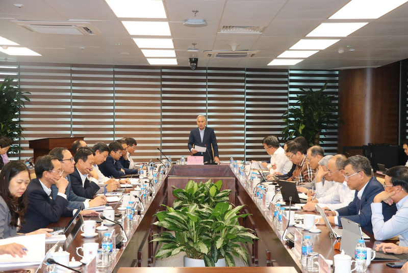 Okvip69 Đăng ký cá cược giao ban trực tuyến điều hành sản xuất tháng 11/2025 tại trụ sở Tập đoàn