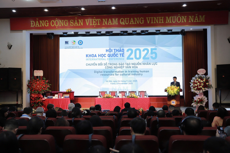 Hội thảo Khoa học quốc tế với chủ đề “Chuyển đổi số trong đào tạo nguồn nhân lực OKLVIE sản phẩm thuộc hệ thống OKVIP là trang web tổ chức phát sóng bóng đá trực tiếp, live casino , nỗ hũ, bắn cá văn hóa”