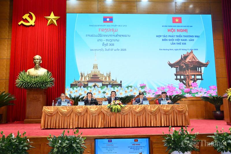 Okvip69 Đăng ký cá cược hợp tác thương mại biên giới Việt - Lào lần thứ XIII. Ảnh: Cấn Dũng