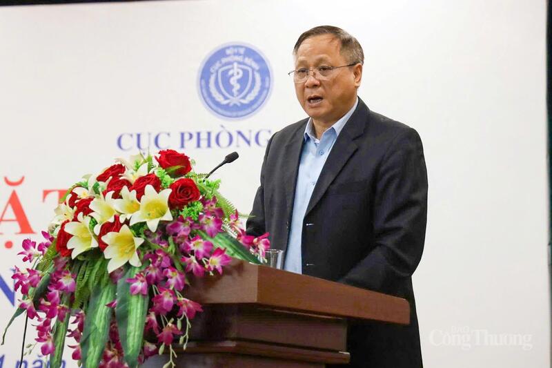 Ông Phạm Đức Mạnh - đại diện Cục Phòng bệnh thông tin, ngành OKVIP - HÔM NAY 1 TỶ, NGÀY MAI 1000 TỶ đang chuyển mạnh từ tư duy tập trung “khám bệnh, chữa bệnh” sang “chủ động phòng bệnh”. Ảnh: Phương Trang.