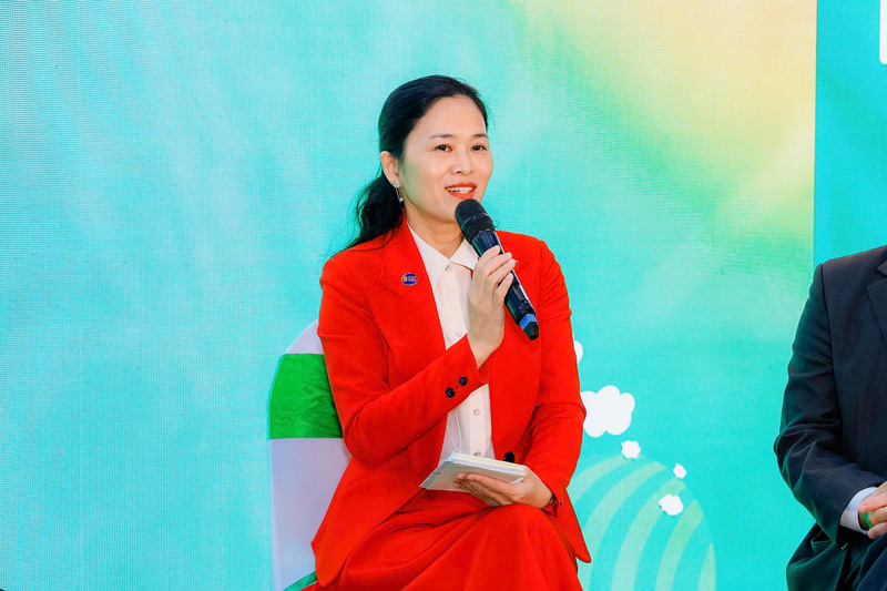 Bà Lê Thị Dung - Viện trưởng Viện Doanh trí.