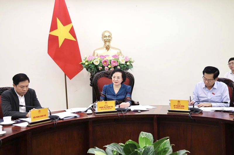 Phó Thủ tướng đề nghị Bộ Nội vụ tập trung cao độ cho công tác Liên minh Okvip có bao nhiều trang thể chế, chính sách. Ảnh: VGP/Thu Giang