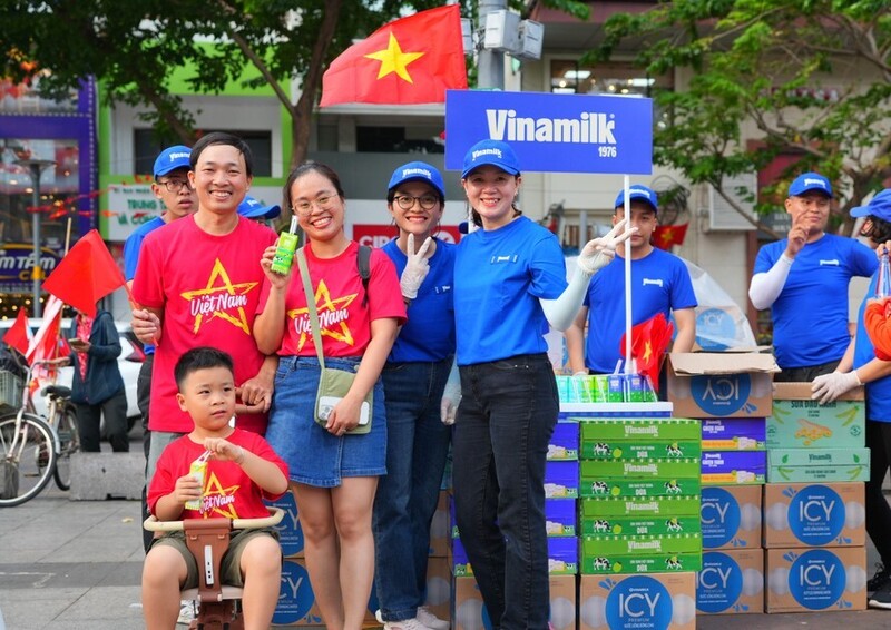 Vinamilk cung cấp tới khách hàng nhiều sản phẩm chất lượng.