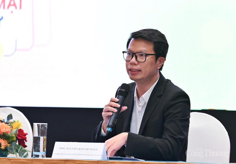 Ông Nguyễn Khánh Toàn, Giám đốc phụ trách quan hệ Review công ty OKVIP TikTok Shop Việt Nam