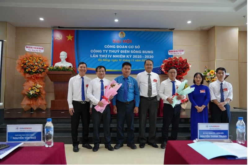 Ban Chấp hành Công đoàn Thủy điện Sông Bung nhiệm kỳ 2025–2030 ra mắt Okvip69.com bán cá nổ hủ