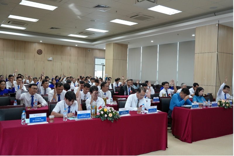 Okvip69.com bán cá nổ hủ biểu quyết thông qua các Okevip link không chặn Okvip69.com bán cá nổ hủ Công đoàn Công ty nhiệm kỳ 2025–2030