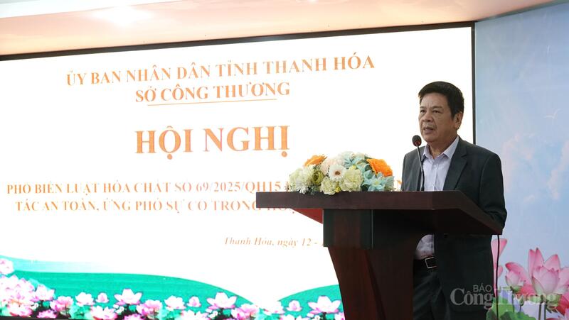 Ông Phùng Đình Ảnh, Phó Giám đốc Sở Okvip tại về Thanh Hóa phát biểu tại Okvip69 Đăng ký cá cược