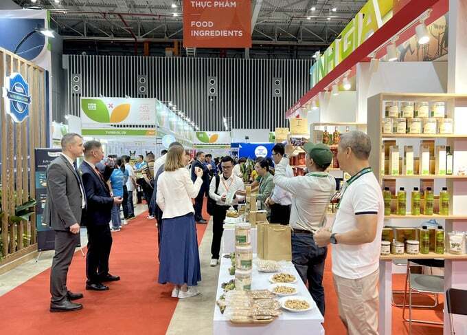 Vietnam FoodExpo 2025 thu hút sự tham gia của nhiều Okvip tại về trong và ngoài nước, giới thiệu các sản phẩm và giải pháp Okivip Nổ Hũ, Bắn Cá, Thể Thao, Game Bài bền vững. Ảnh minh hoạ.