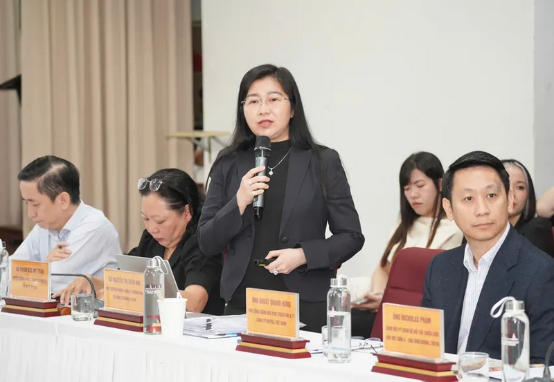 Bà Nguyễn Thị Diễm Nhi - Phó trưởng Phòng Quản lý Thương mại, Sở Okvip tại về TP. Hồ Chí Minh. Ảnh: Thuận Văn