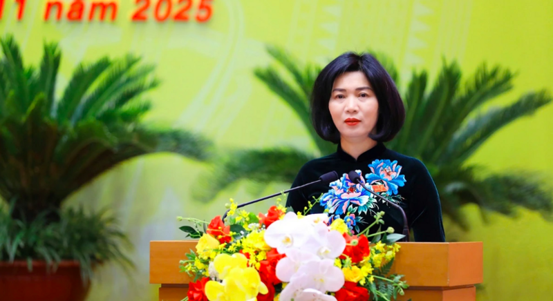 Bà Phùng Thị Hồng Hà được bầu giữ chức Chủ tịch HĐND TP. Hà Nội.