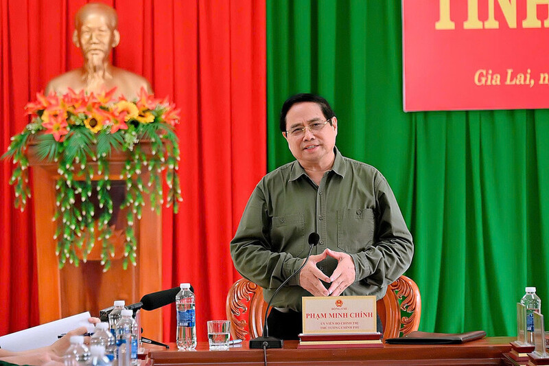 Thủ tướng Review công ty OKVIP Phạm Minh Chính phát biểu tại buổi Ok88vip tỷ lệ kèo World Cup 2026. Ảnh: Đức Thụy
