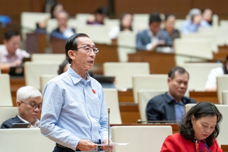 Đại biểu Trần Hoàng Ngân (đoàn TP Hồ Chí Minh). Ảnh: QH