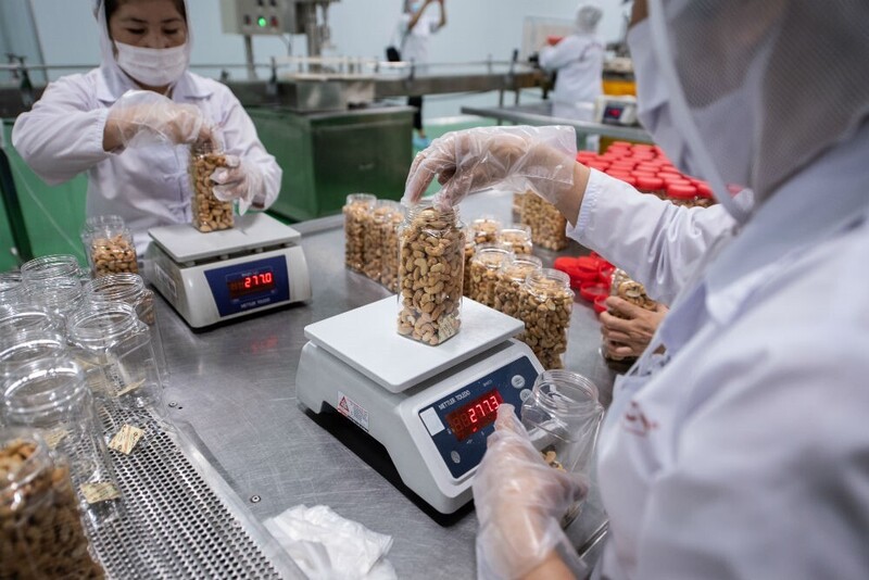 Sản phẩm hạt điều của Lafooco - Công ty thành viên của Tập đoàn PAN.