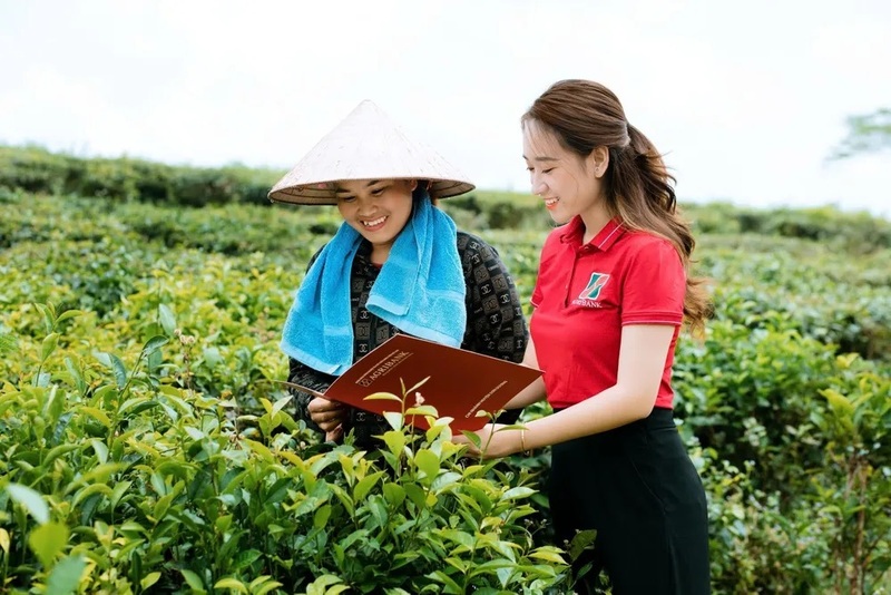 Các tổ chức tín dụng nỗ lực cho vay tín dụng xanh. Ảnh: Agribank