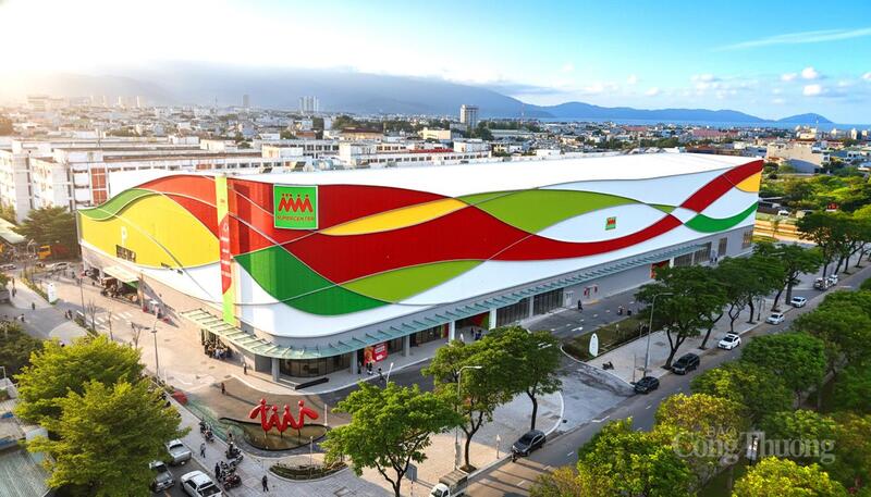 Toàn cảnh Trung tâm thương mại MM Supercenter Đà Nẵng.