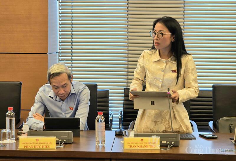 Đại biểu Trần Khánh Thu - đoàn Hưng Yên