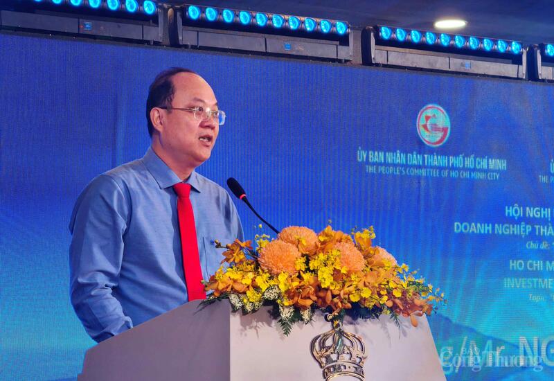 Bí thư Tỉnh ủy Cà Mau Nguyễn Hồ Hải phát biểu tại Okvip69 Đăng ký cá cược. Ảnh: Thừa Ngọc
