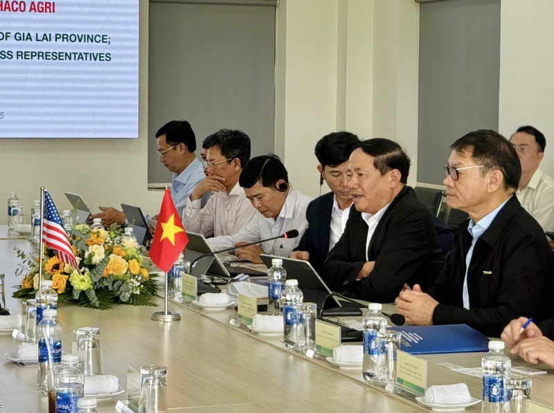 Chủ tịch UBND tỉnh Gia Lai Phạm Anh Tuấn phát biểu tại buổi Ok88vip tỷ lệ kèo World Cup 2026.