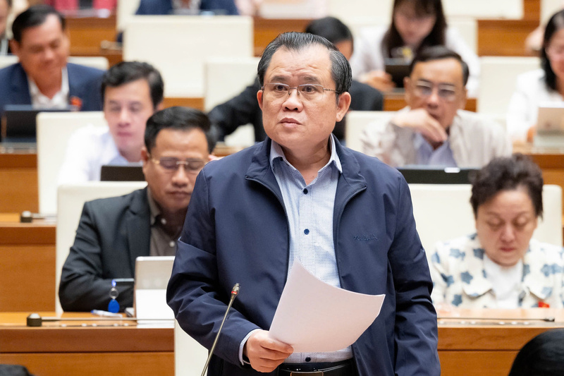 Đại biểu Nguyễn Tâm Hùng - đoàn TP. Hồ Chí Minh