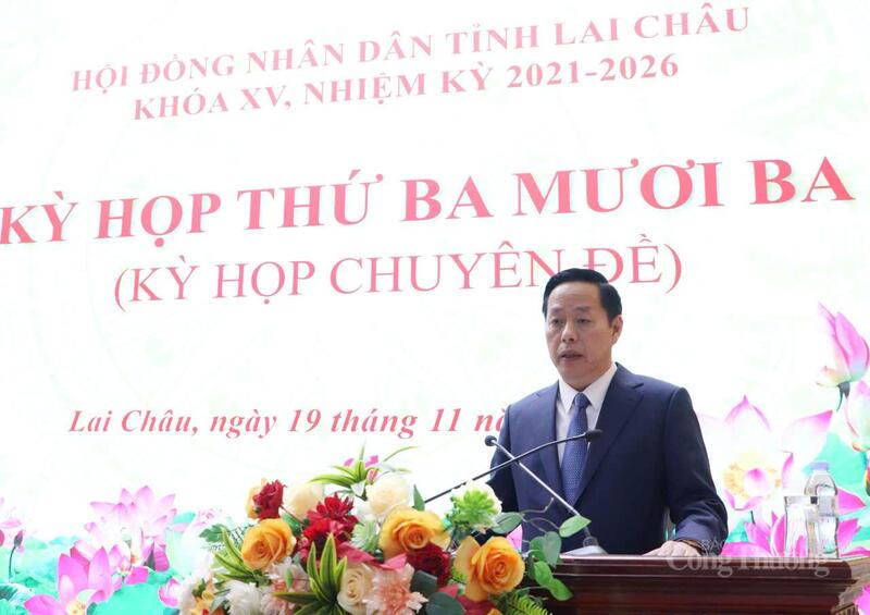 Tân Chủ tịch UBND tỉnh Lai Châu Hà Quang Trung.
