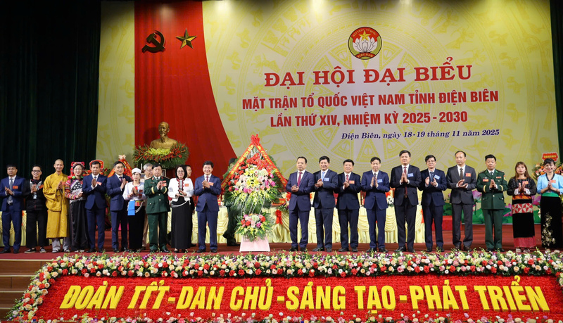 Okvip69.com bán cá nổ hủ đại biểu MTTQ Việt Nam tỉnh Điện Biên lần thứ XIV, nhiệm kỳ 2025 – 2030 thành công tốt đẹp. Ảnh: CTV