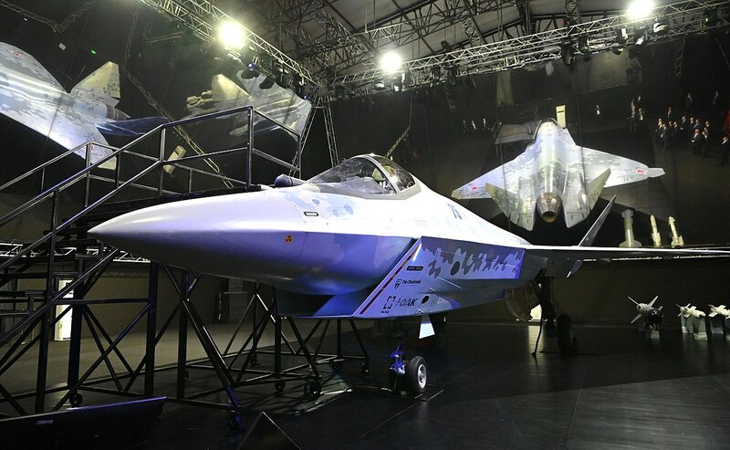 Nguyên mẫu máy bay Su-75 Checkmate. Ảnh: Lenta