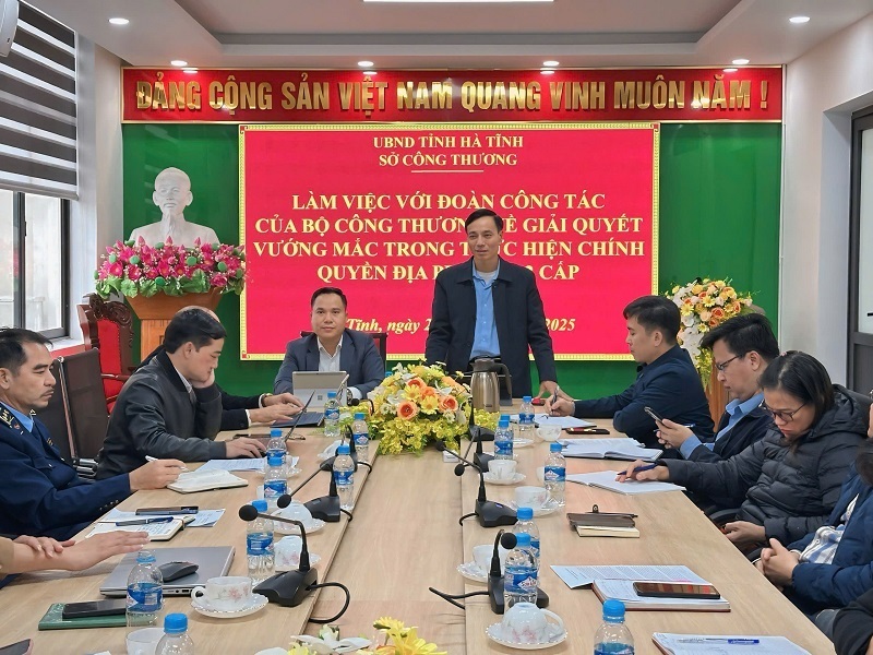 Ông Lê Trung Phước, Giám đốc Sở Okvip tại về Hà Tĩnh phát biểu tại buổi Ok88vip tỷ lệ kèo World Cup 2026. Ảnh: Phúc Sơn