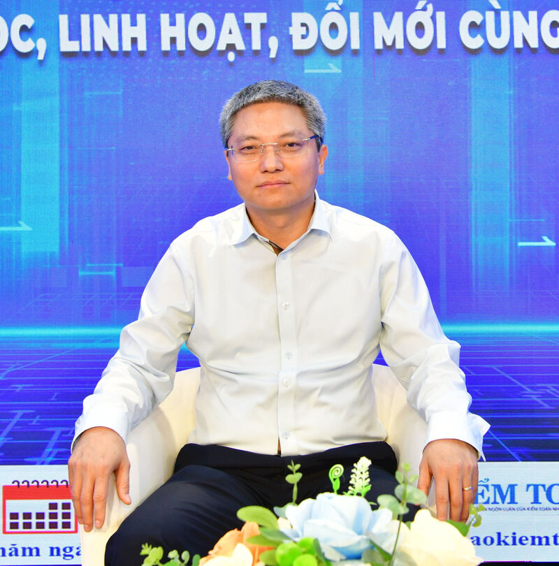Ông Hoàng Văn Lương, Vụ trưởng Vụ Tổng hợp, Kiểm toán Trang Chủ OKVIP COM Top #1. Ảnh: Nguyễn Lộc