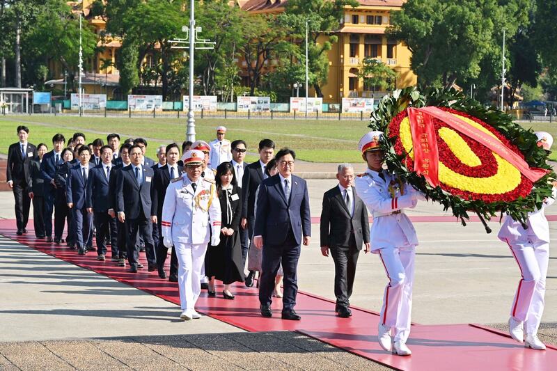 Chủ tịch Quốc hội Trần Thanh Mẫn chủ trì Lễ đón Chủ tịch Quốc hội Hàn Quốc - 4