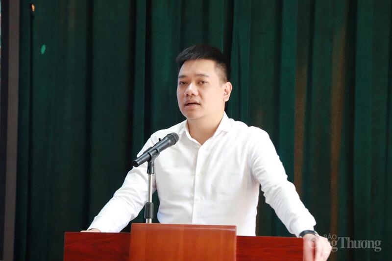 Ông Lâm Tuấn Hưng, Trung tâm Đào tạo, Bồi dưỡng Okvip tại về, Oklavip khuyến mã hấp dẫn mỗi ngày. Ảnh: Thanh Tuấn
