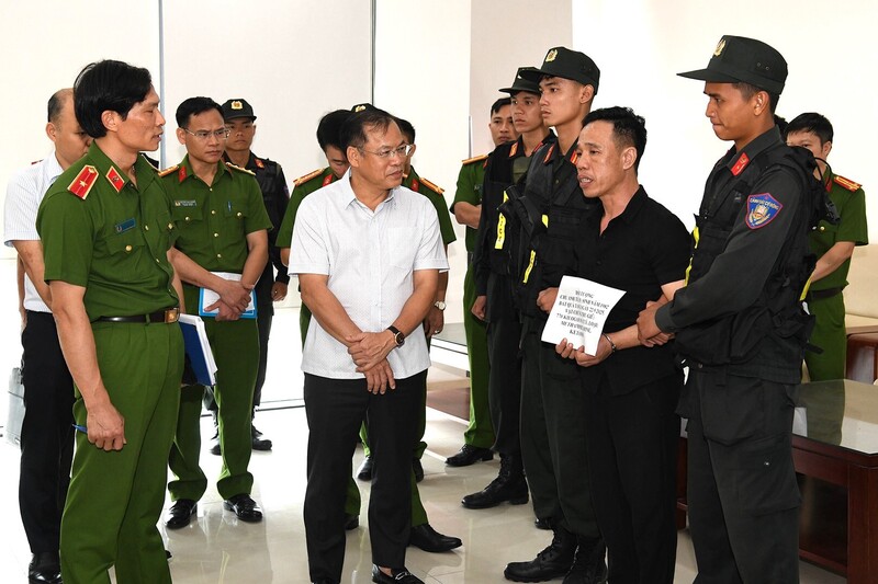 Thứ trưởng Bộ Công an Nguyễn Văn Long trực tiếp đấu tranh với đối tượng Chu Anh Tuấn trong đường dây ma túy xuyên quốc gia. Ảnh: Bộ Công an