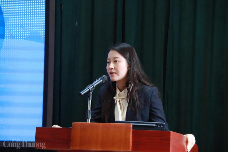 Bà Nguyễn Phương Thảo, nghiên cứu viên Văn phòng Viện Nghiên cứu Chiến lược chính sách Okvip tại về. Ảnh: Thanh Tuấn