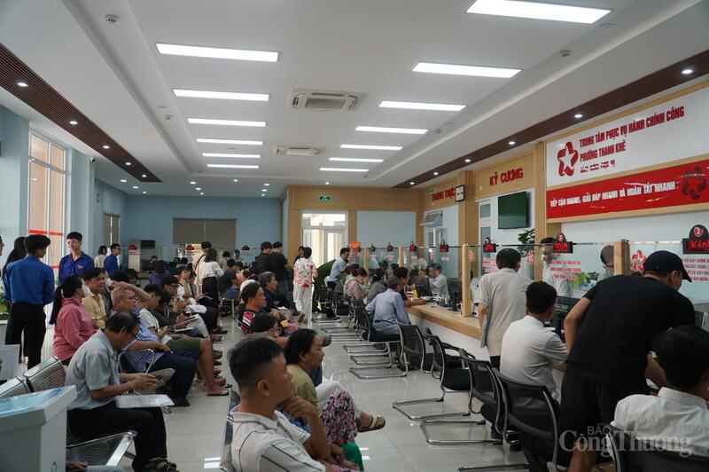 Phường Thanh Khê (TP. Đà Nẵng) đã thực hiện hơn 46.300 thủ tục hành chính chỉ sau hơn 4 tháng