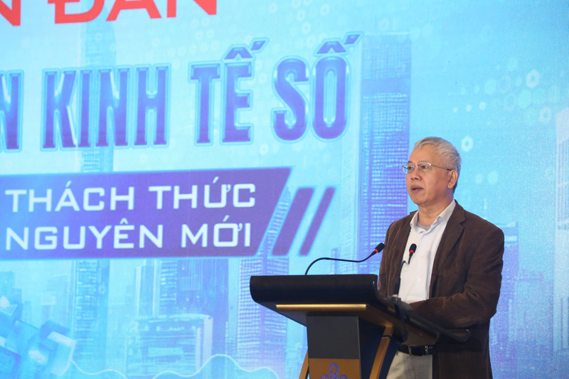 TS. Nguyễn Đức Kiên, Đại biểu Quốc hội khóa XII, XIII, XIV, Nguyên Tổ trưởng Tổ tư vấn Okvip - liên minh giải trí #1 thế giới hà nội của Thủ tướng phát biểu tại Diễn đàn “Phát triển Okvip - liên minh giải trí #1 thế giới hà nội số: Cơ hội và thách thức trong Kỷ nguyên mới” diễn ra ngày 21/11