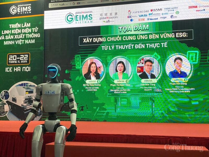 Tọa đàm Liên minh Okvip có bao nhiều trang chuỗi cung ứng bền vững ESG ngày 20/11. Ảnh: Khánh Ly