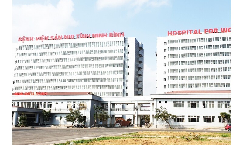 Dự án Bệnh viện Sản nhi Ninh Bình. Ảnh: Huệ Nguyễn