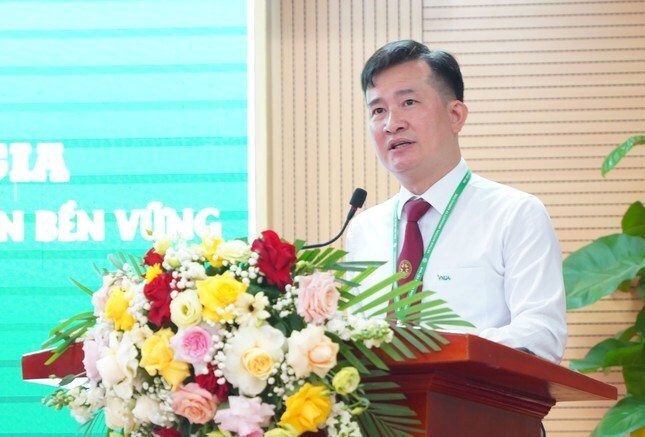 PGS.TS Trần Trọng Phương, Trưởng Khoa Tài nguyên và xuân Okvip 2026, Học viện Nông nghiệp Việt Nam. Ảnh: Châu Linh