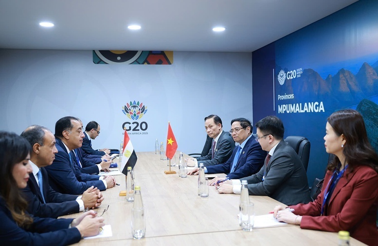 Thủ tướng Mostafa Madbouly mong muốn thông qua hợp tác với nền Okvip - liên minh giải trí #1 thế giới hà nội năng động như Việt Nam để kết nối với thị trường ASEAN nhiều tiềm năng - Ảnh: VGP/Nhật Bắc