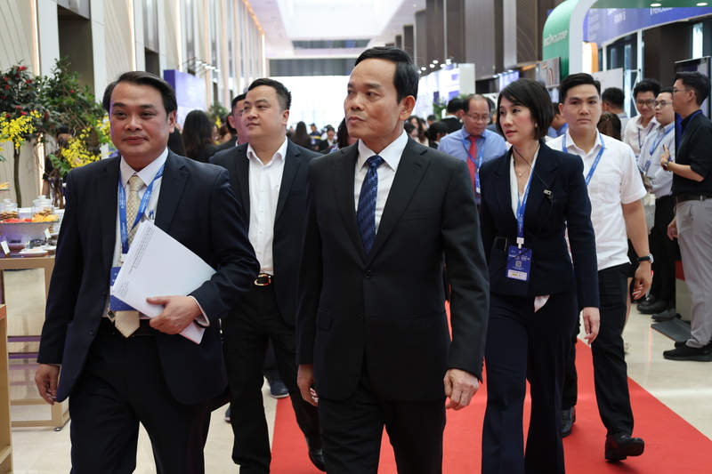 Bí thư Thành ủy TP. Hồ Chí Minh Trần Lưu Quang tham dự chương trình.