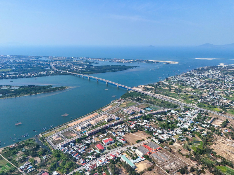 Hình ảnh thực tế khu đô thị Nam Hội An City, điểm khởi đầu trong hành trình cung đường di sản.