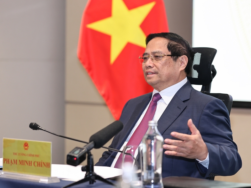 Thủ tướng yêu cầu hoàn thành dứt điểm đúng hạn các nhiệm vụ chống khai thác IUU. Ảnh: VGP/Nhật Bắc