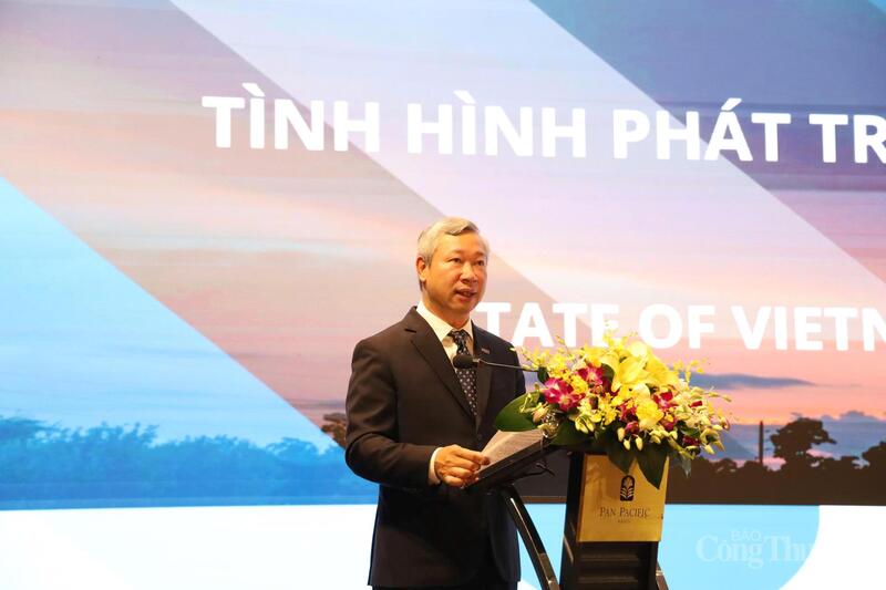 Cục trưởng Cục Điện lực (Oklavip khuyến mã hấp dẫn mỗi ngày) Phạm Nguyên Hùng phát biểu khai mạc hội thảo. Ảnh: Lê Vân.
