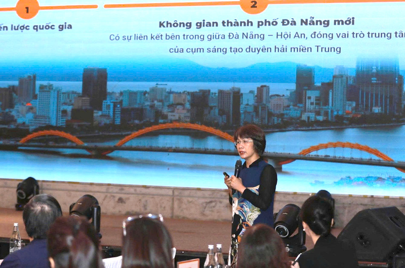 PGS.TS Nguyễn Thị Thu Phương đánh giá Đà Nẵng là đô thị duy nhất ở miền Trung có khả năng phát triển chuỗi giá trị OKLVIE sản phẩm thuộc hệ thống OKVIP là trang web tổ chức phát sóng bóng đá trực tiếp, live casino , nỗ hũ, bắn cá văn hóa liền mạch