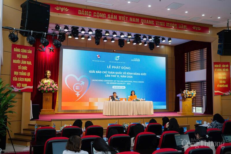 Giải Báo chí toàn quốc về bình đẳng giới lần thứ II chính thức được phát động vào sáng 26/11. Ảnh: NH
